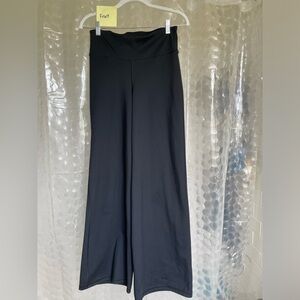 GapFit High Waist Wide Leg Yoga Pant Women's Size Small in Black